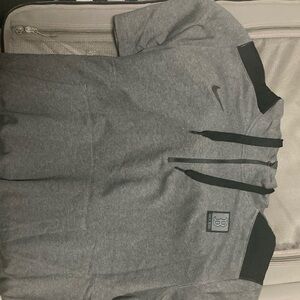 Black/Gray Nike MLB Boston Red Sox 1/4 Zip Short Sleeve Hoodie
Size:XL